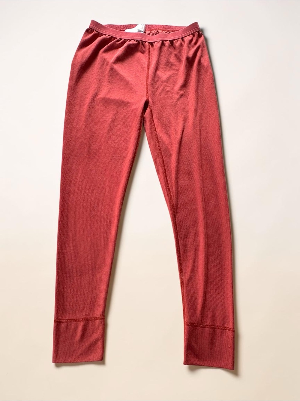Carhartt For Women Dark Orange Stretch Polyester Pants Leggings Medium